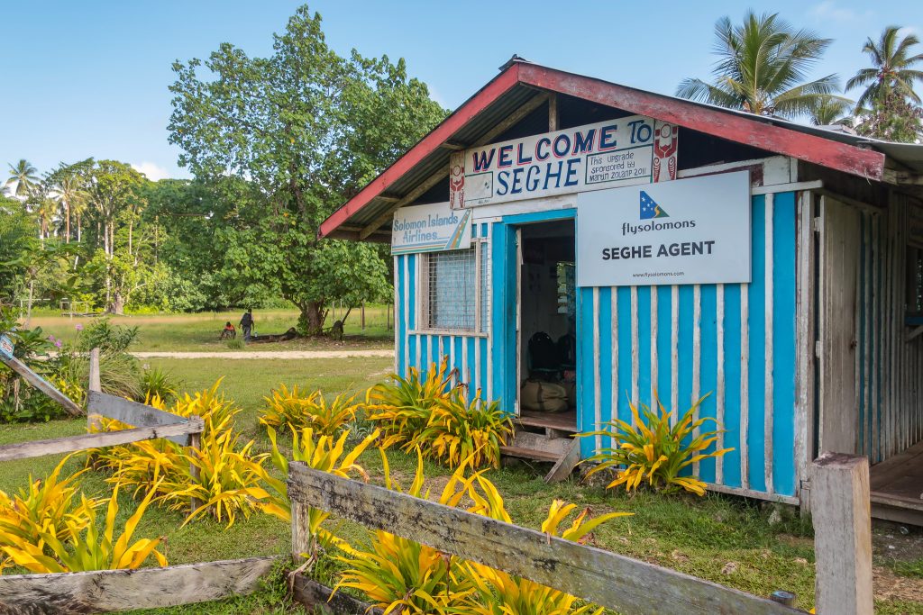 Seghe Airport Solomon Islands