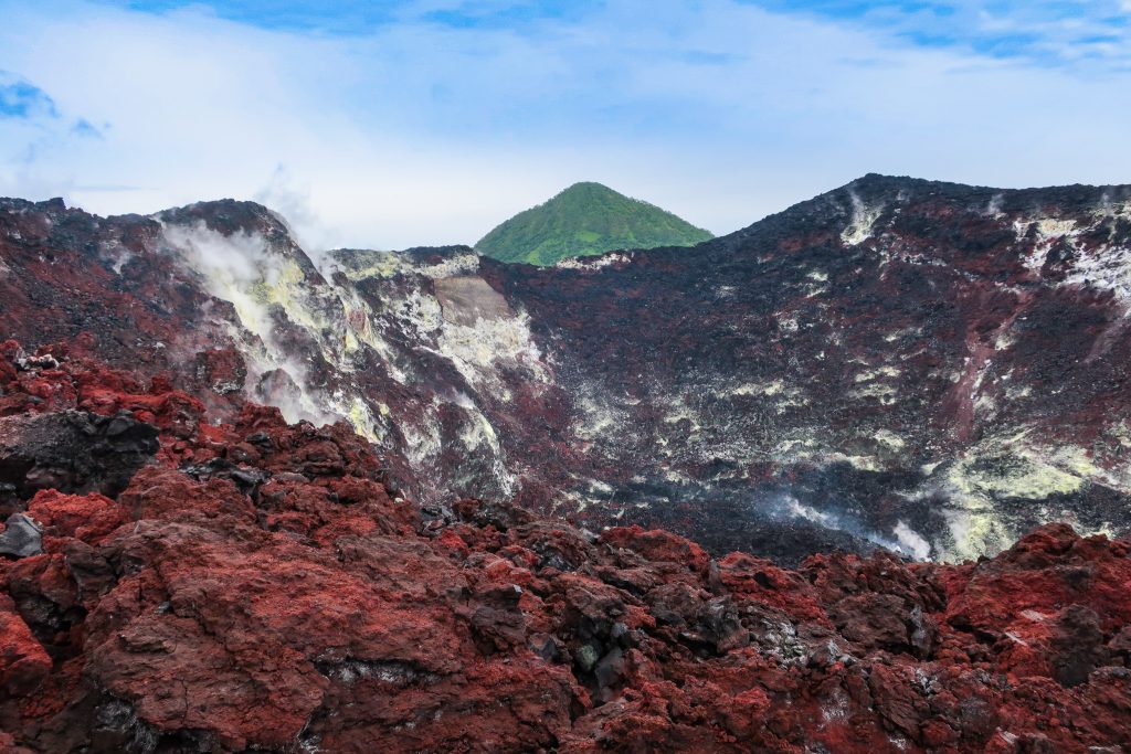 Mount Tavurvur Volcano Rabaul Papua New Guinea