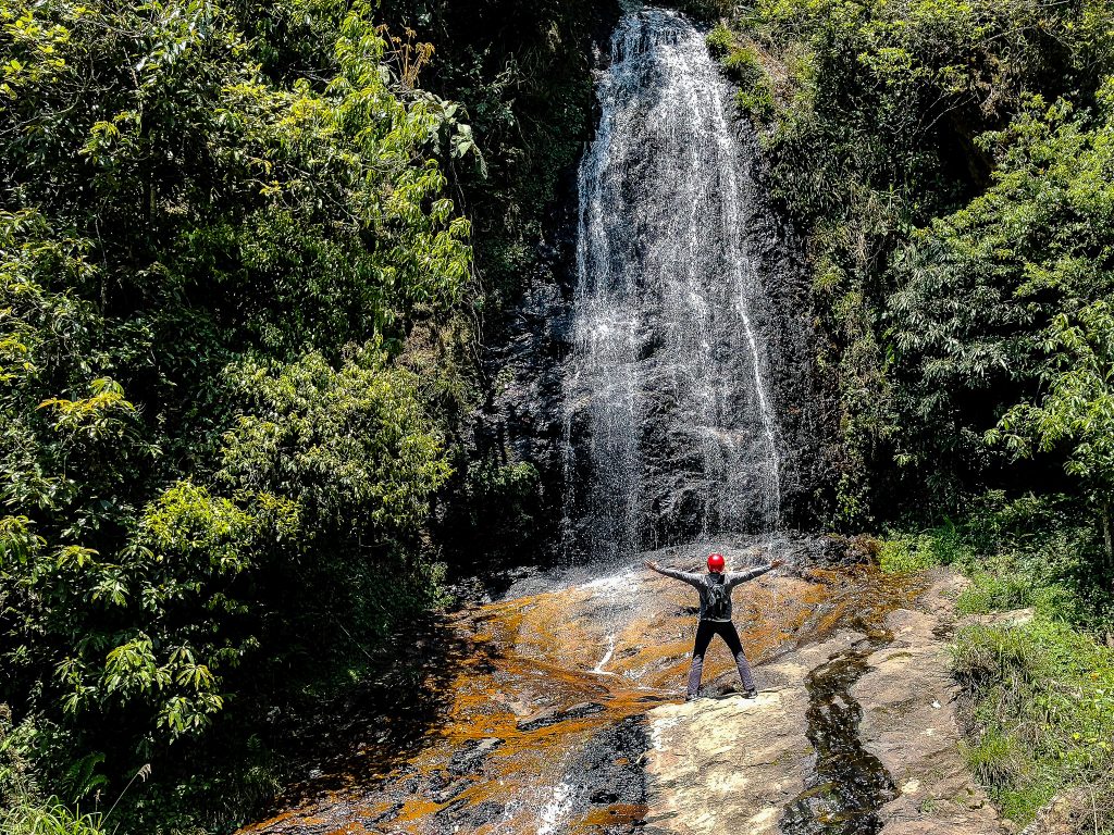 Waterfall Tram Ton Pass, Vietnam