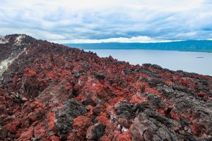 Mount Tavurvur Volcano Rabaul Papua New Guinea